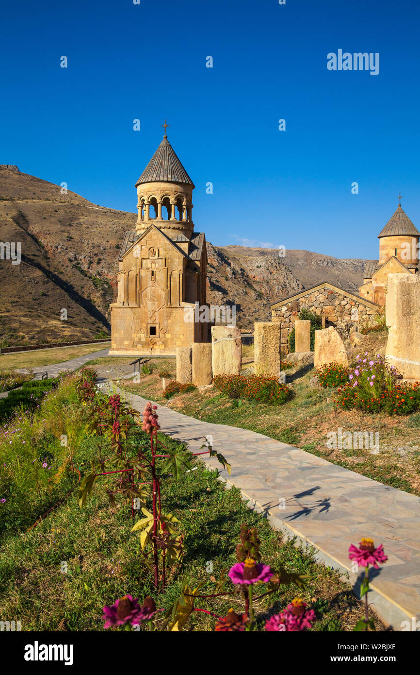 Armenien, Noravank Canyon, das Kloster Noravank, surp Astvatsatsin Kirche Stockfoto