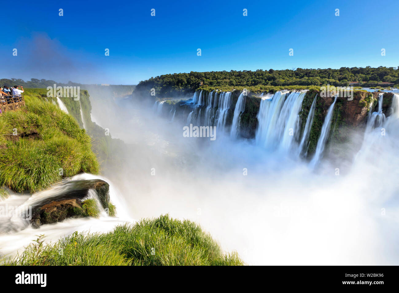 Argentinien, Iguazu Falls National Park (der UNESCO), Teufelskehle Stockfoto