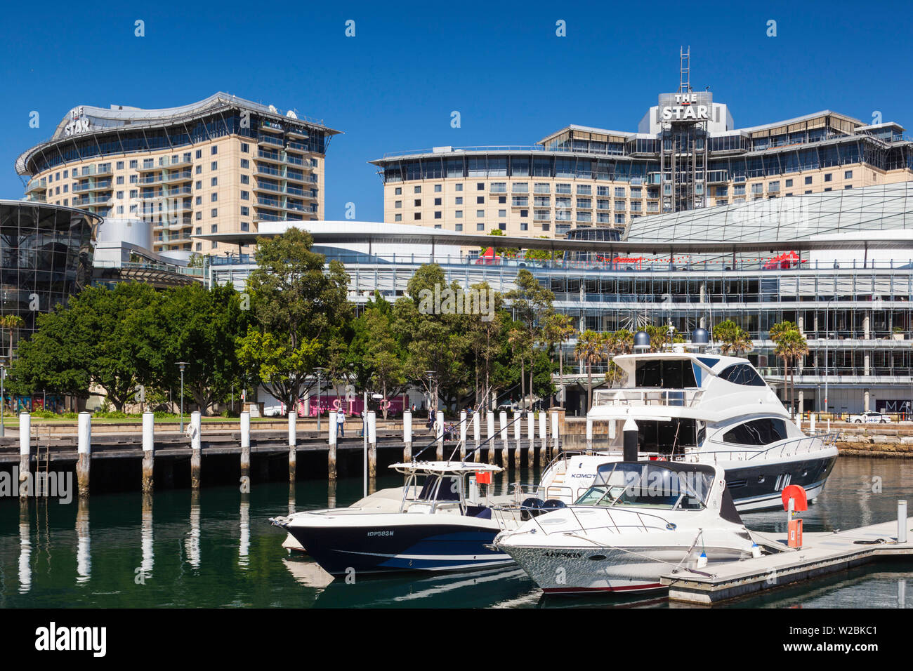 Australien, New South Wales, New South Wales, Sydney, The Star Casino und Hotel, außen Stockfoto
