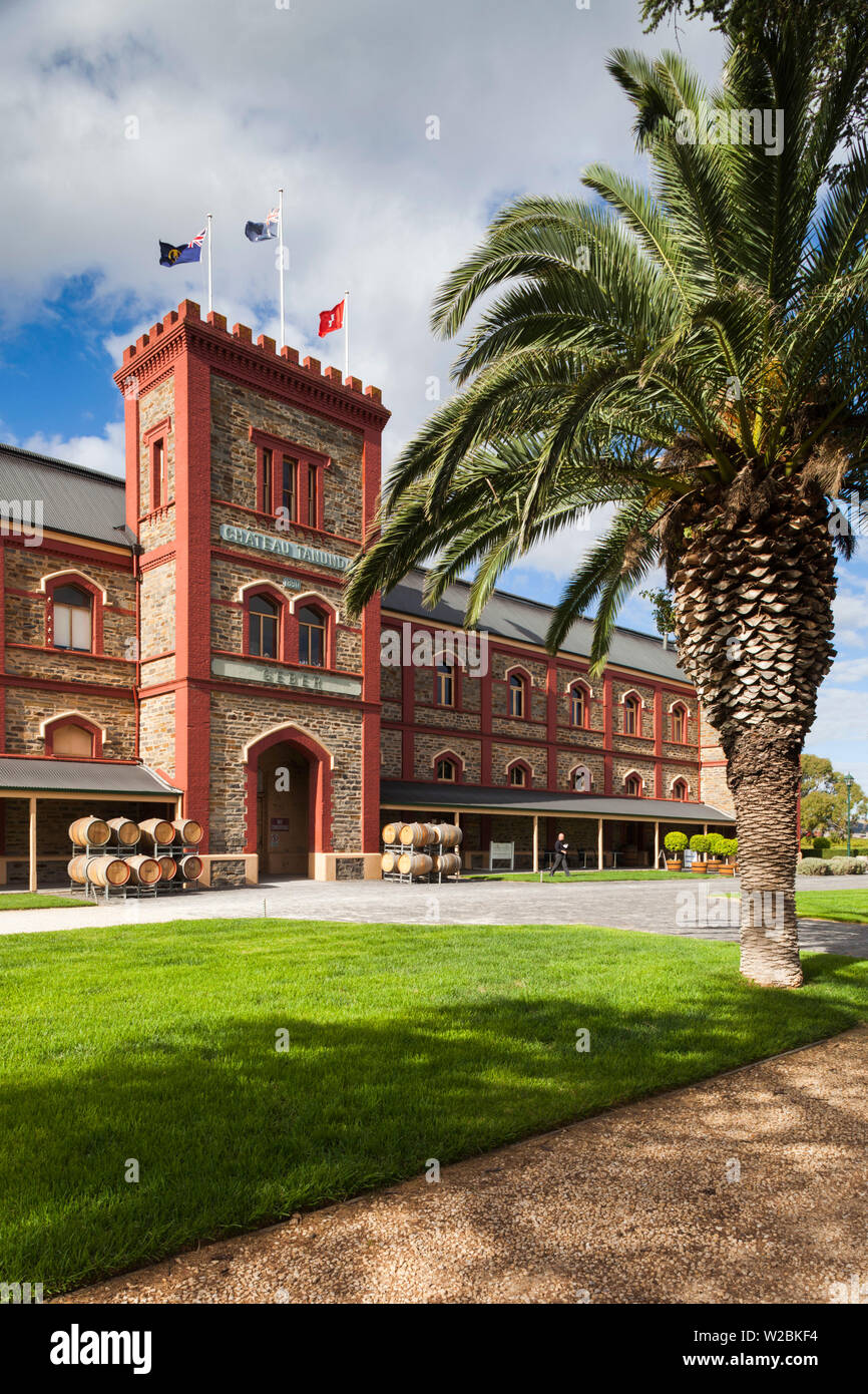 Australien, South Australia, Barossa Valley, Tanunda, Chateau Tanunda Estate Winery, außen Stockfoto