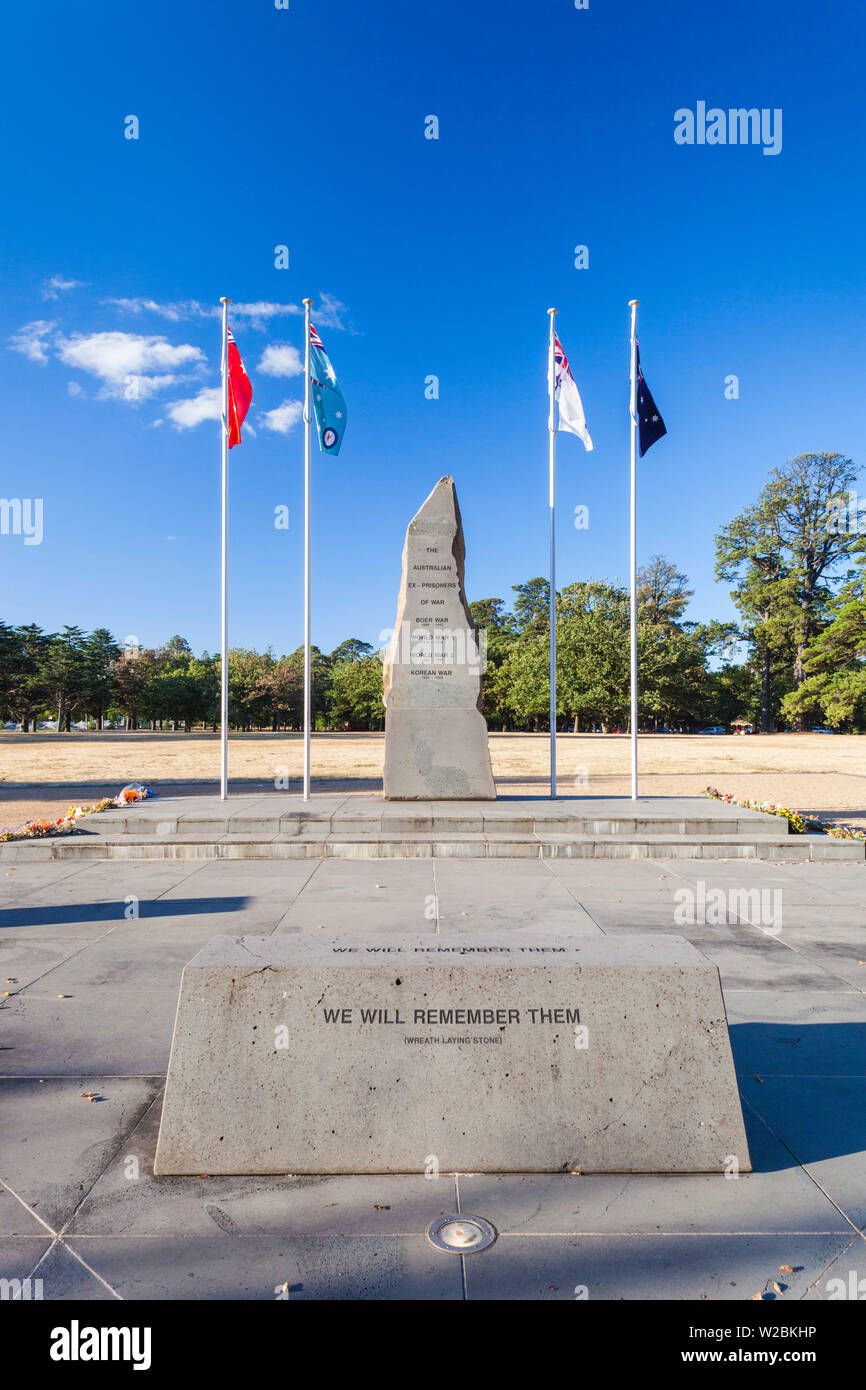Australien, Victoria, VIC, Ballarat, Ex-Häftling von Kriegerdenkmal Stockfoto