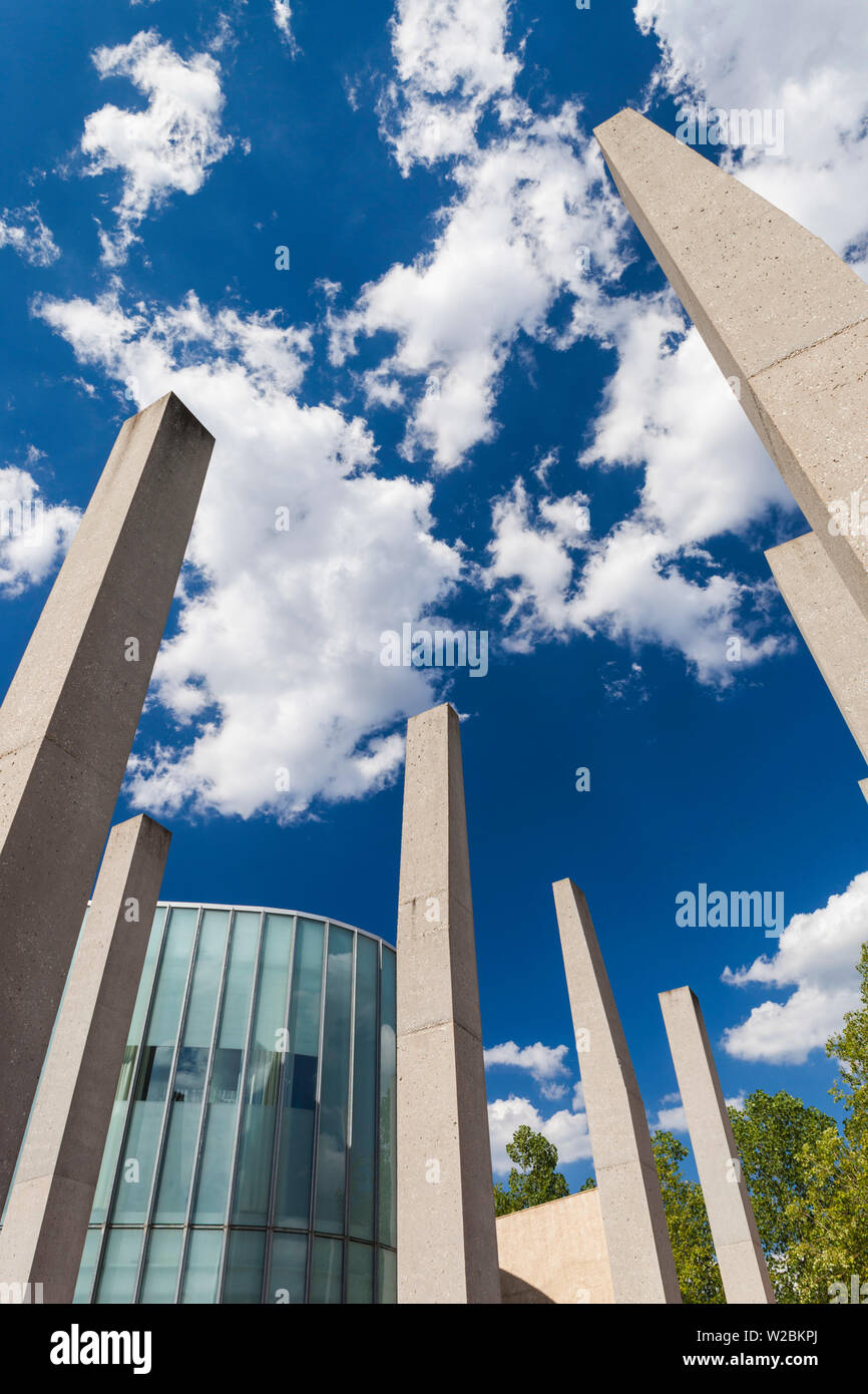 Australien, Victoria, VIC, Yarra Valley, Yarra Glen, Tarrawarra Estate Winery, TarraWarra Museum of Art, außen Stockfoto