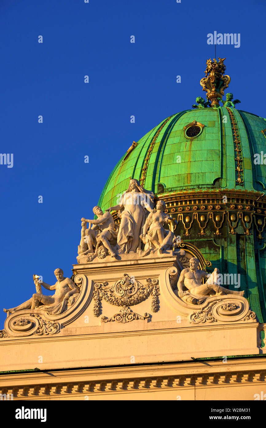 Hofburg Palace außen, Wien, Österreich, Mitteleuropa Stockfoto
