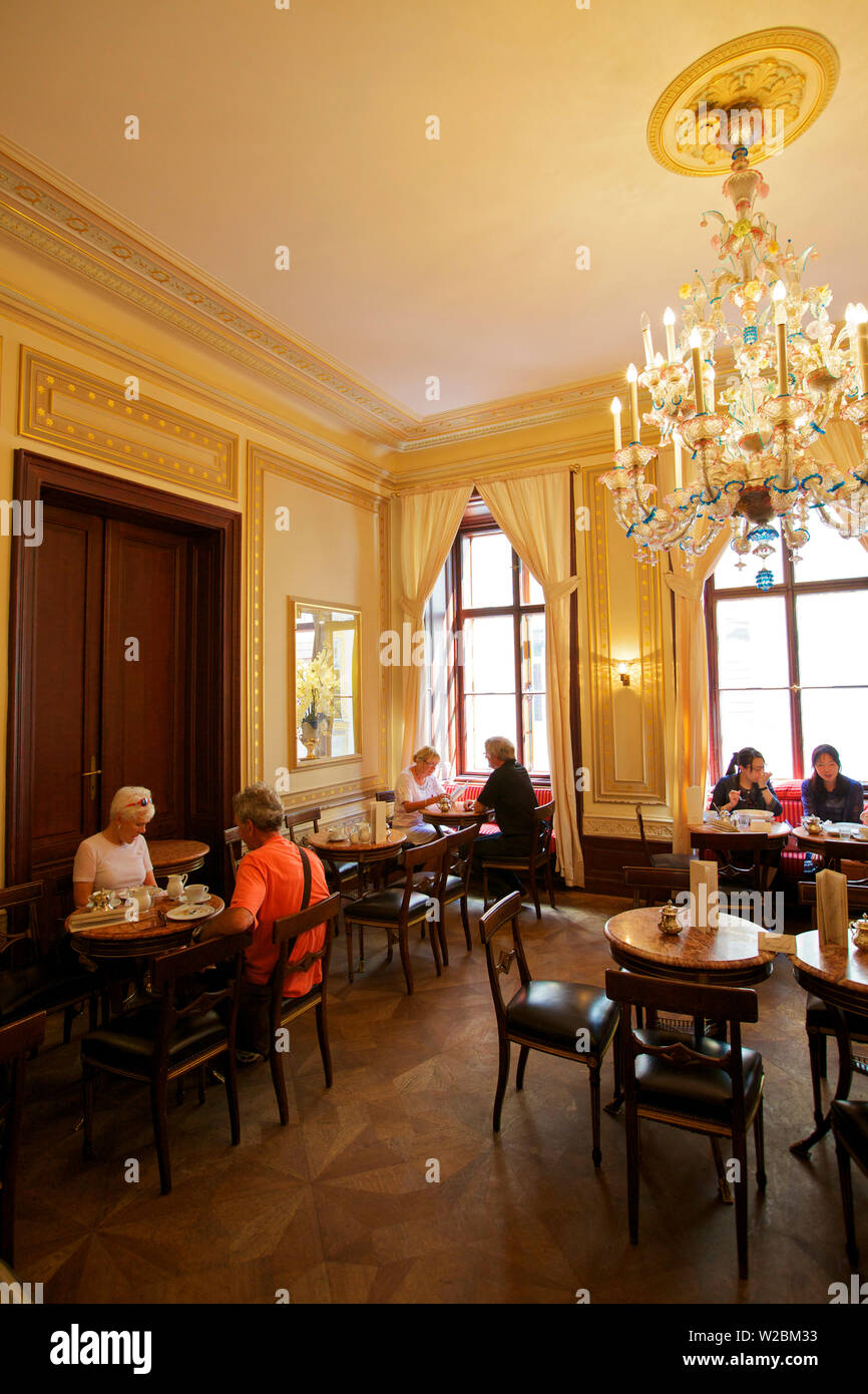 Demel Restaurant und Coffee-Shop, Wien, Österreich, Zentraleuropa Stockfoto