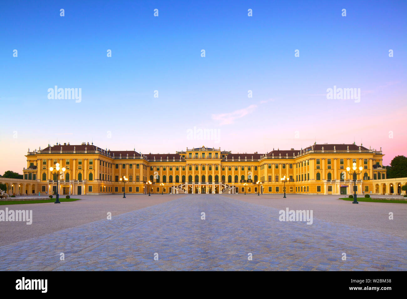 Schloss Schönbrunn, Wien, Österreich, Mitteleuropa Stockfoto