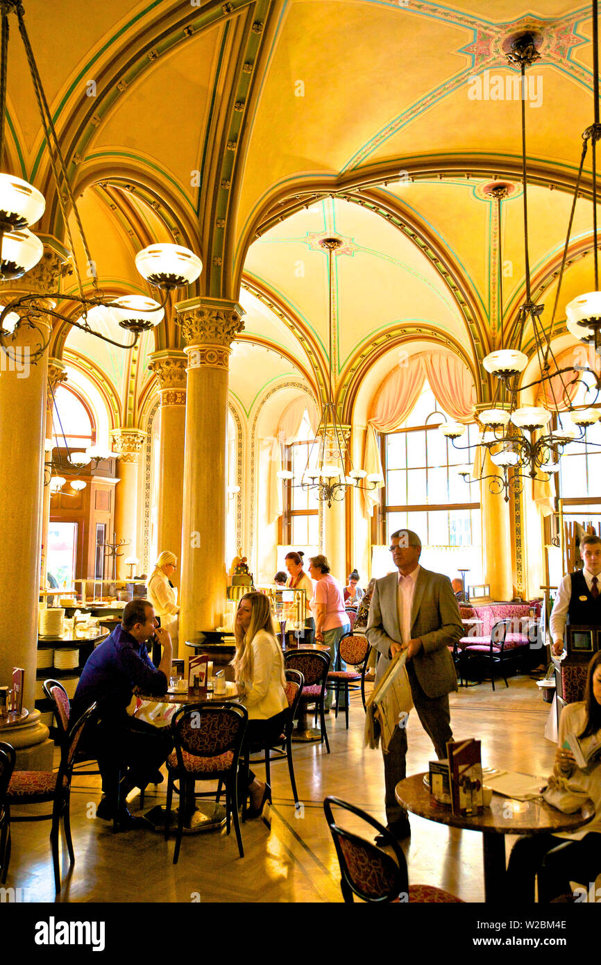 Cafe Central, Restaurant und Coffee-Shop, Wien, Österreich, Mitteleuropa Stockfoto
