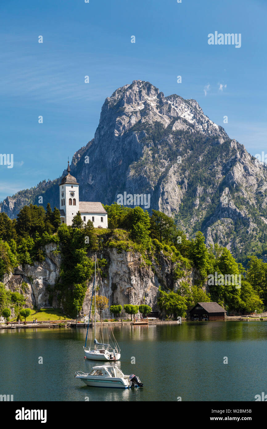 Kirche, Traunkirchen, Traunsee, Oberösterreich, Österreich Stockfoto