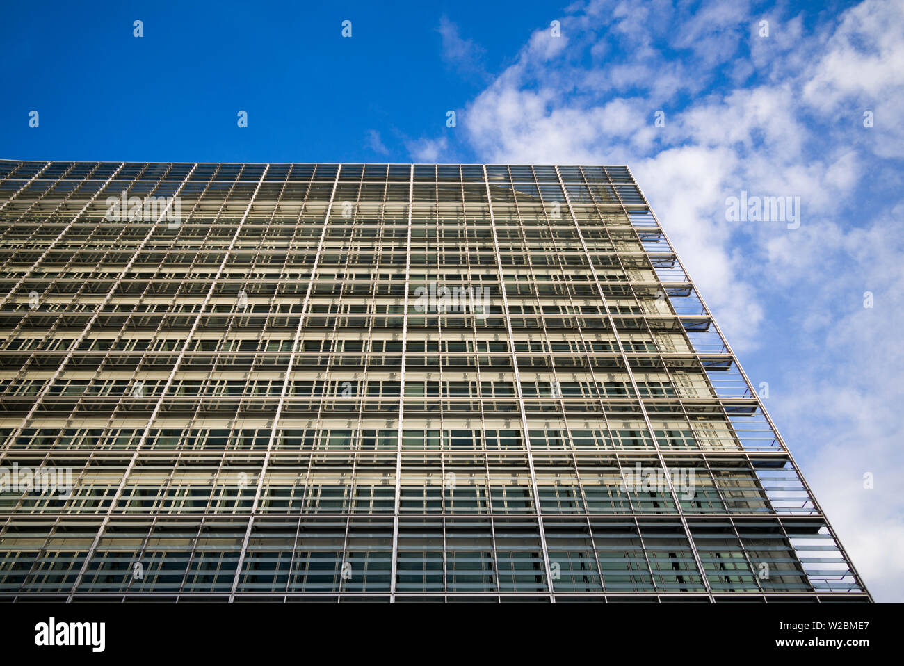 Belgien, Brüssel, EU, Berlaymont-gebäude, Hauptsitz der EU-Kommission, außen Stockfoto