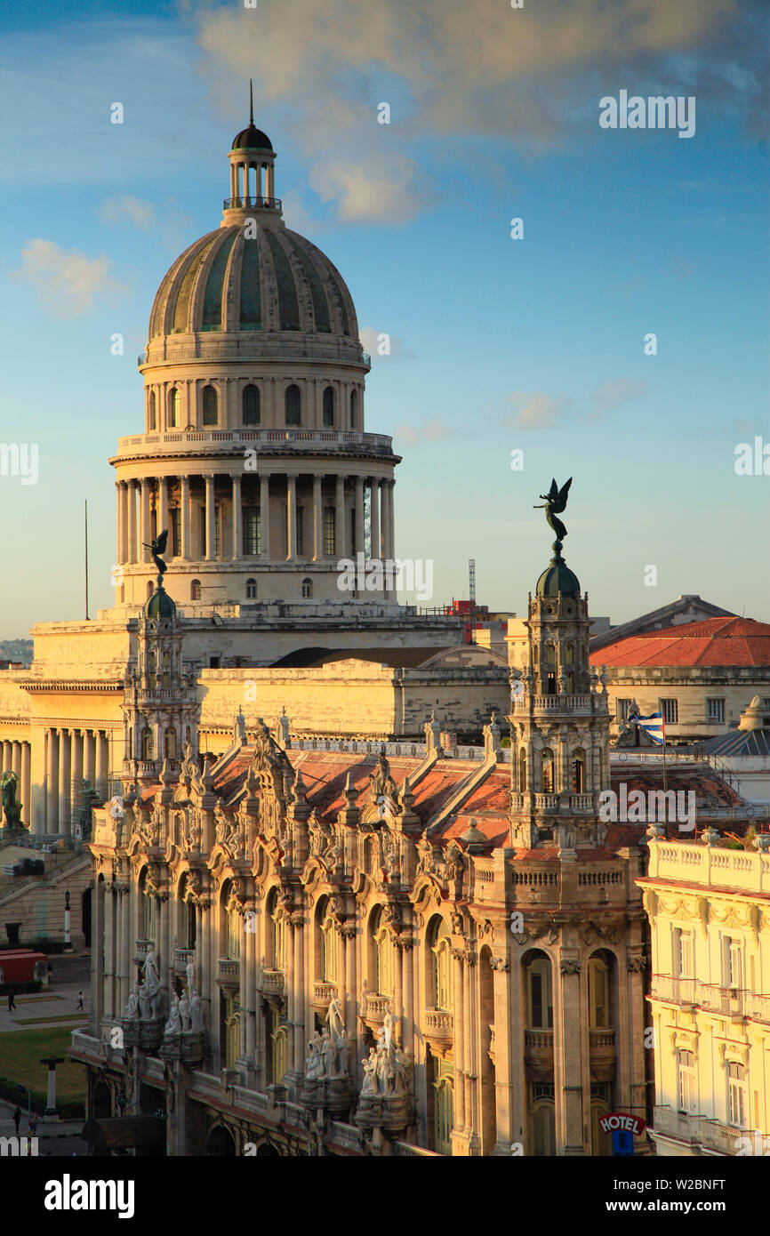 Capitolio, Gran Teatro, Havanna, Kuba Stockfoto