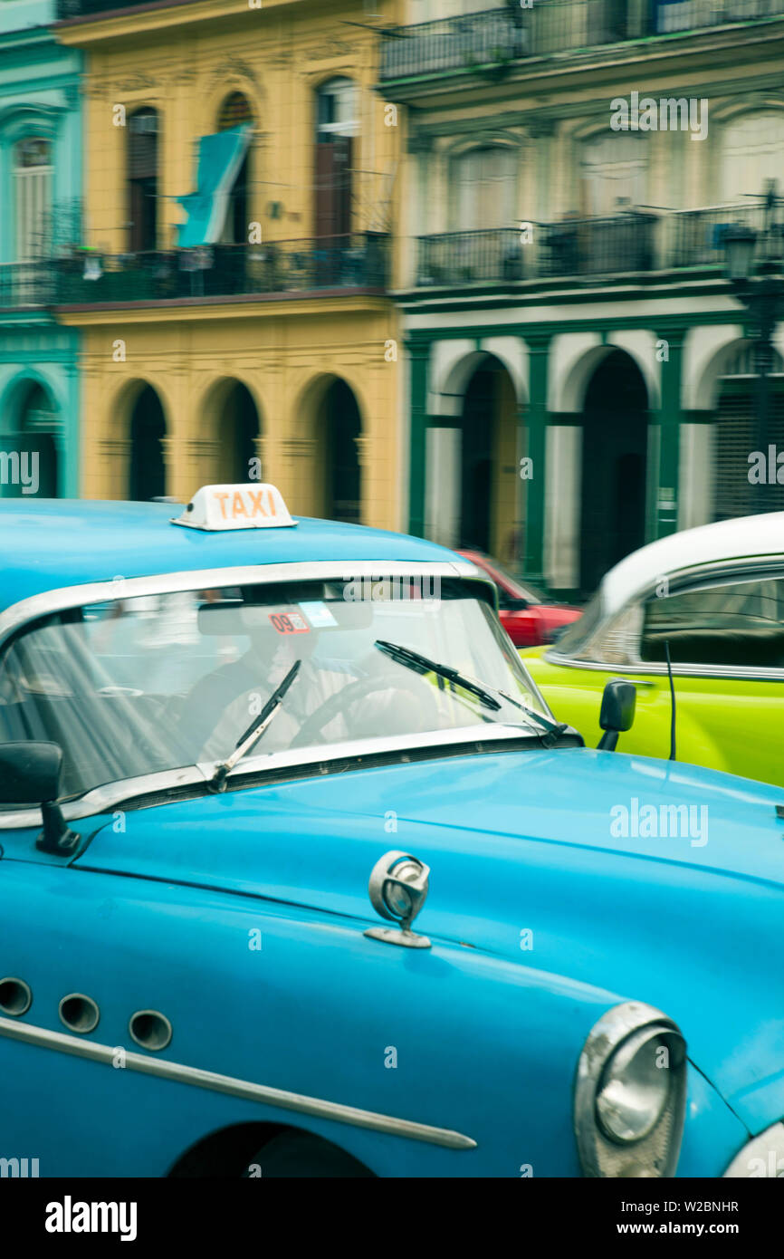 Amerikanische Oldtimer, Havanna, Kuba Stockfoto