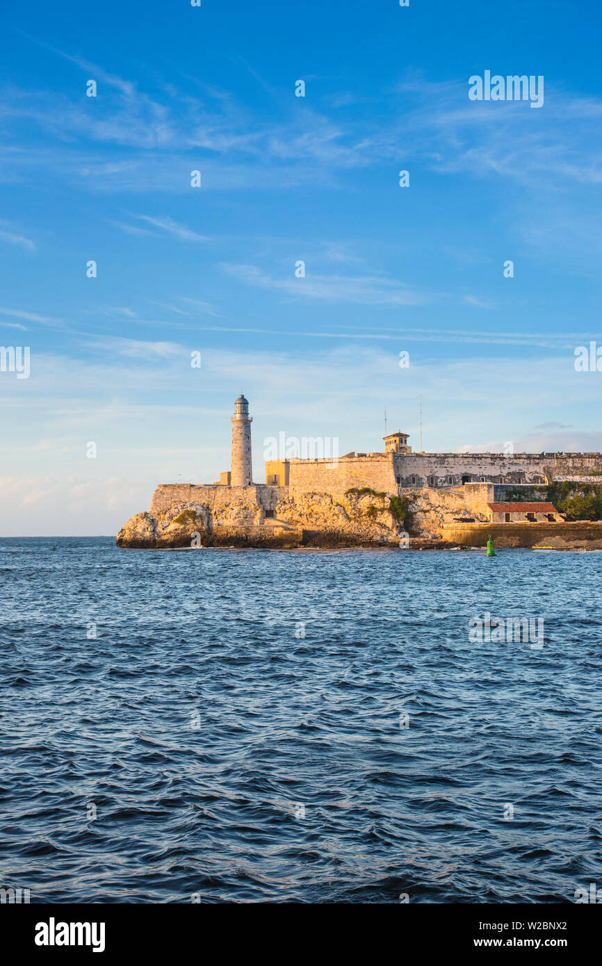 El Morro (Castillo de los Tres Reyes Magos del Morro), Havanna, Kuba Stockfoto