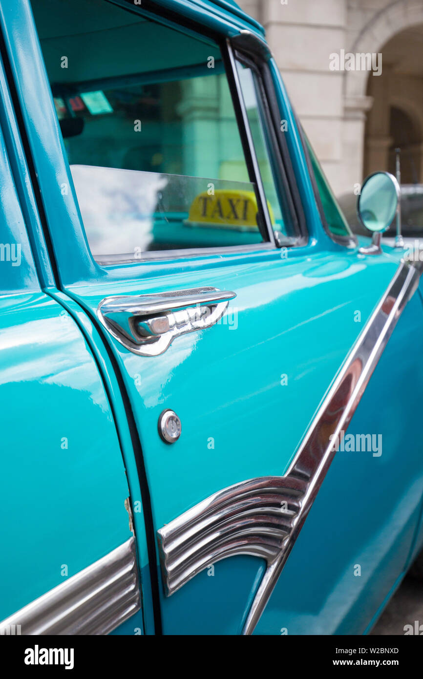 50er Ford Fairlane car, Havanna, Kuba Stockfoto