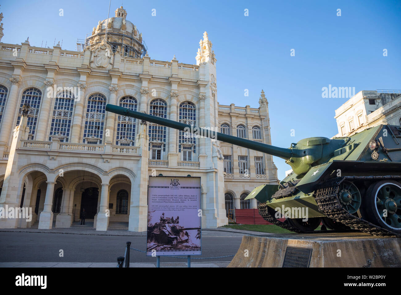 Museo de la Revolucion (ehemaligen Präsidentenpalast), Habana Vieja, Havanna, Kuba Stockfoto