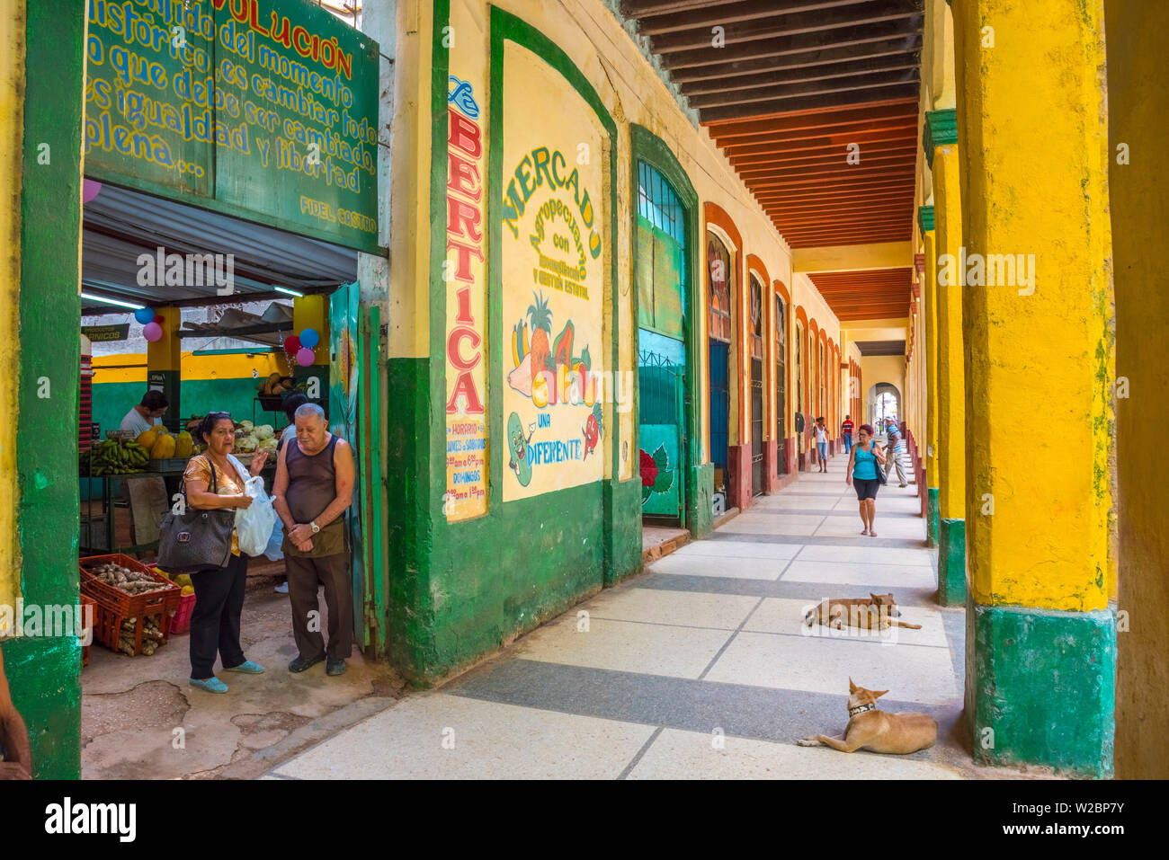 Kuba, Havanna, La Habana Vieja, Agramonte, Markt Stockfoto