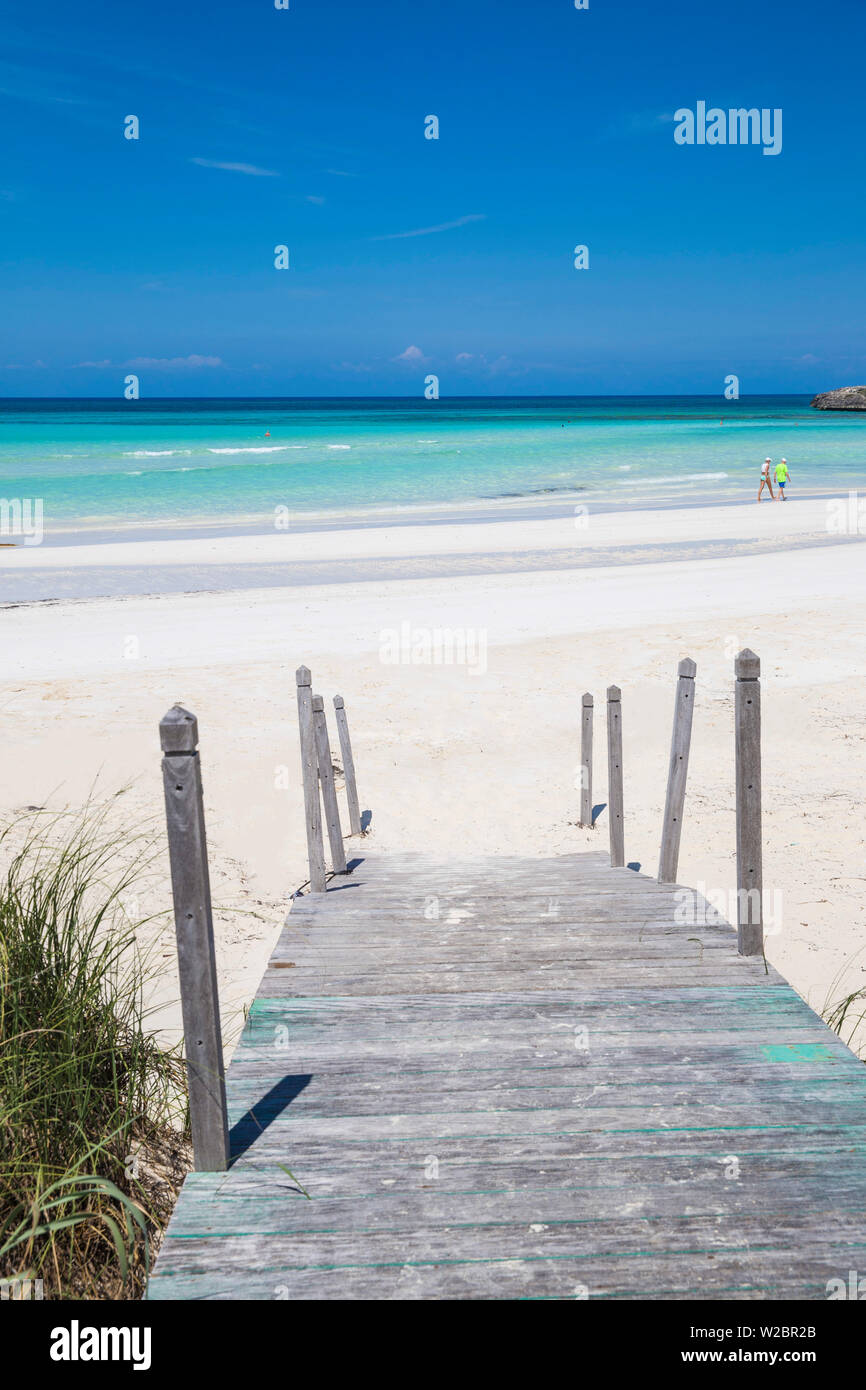 Kuba, Jardines del Rey, Cayo Coco, Playa Larga Stockfoto
