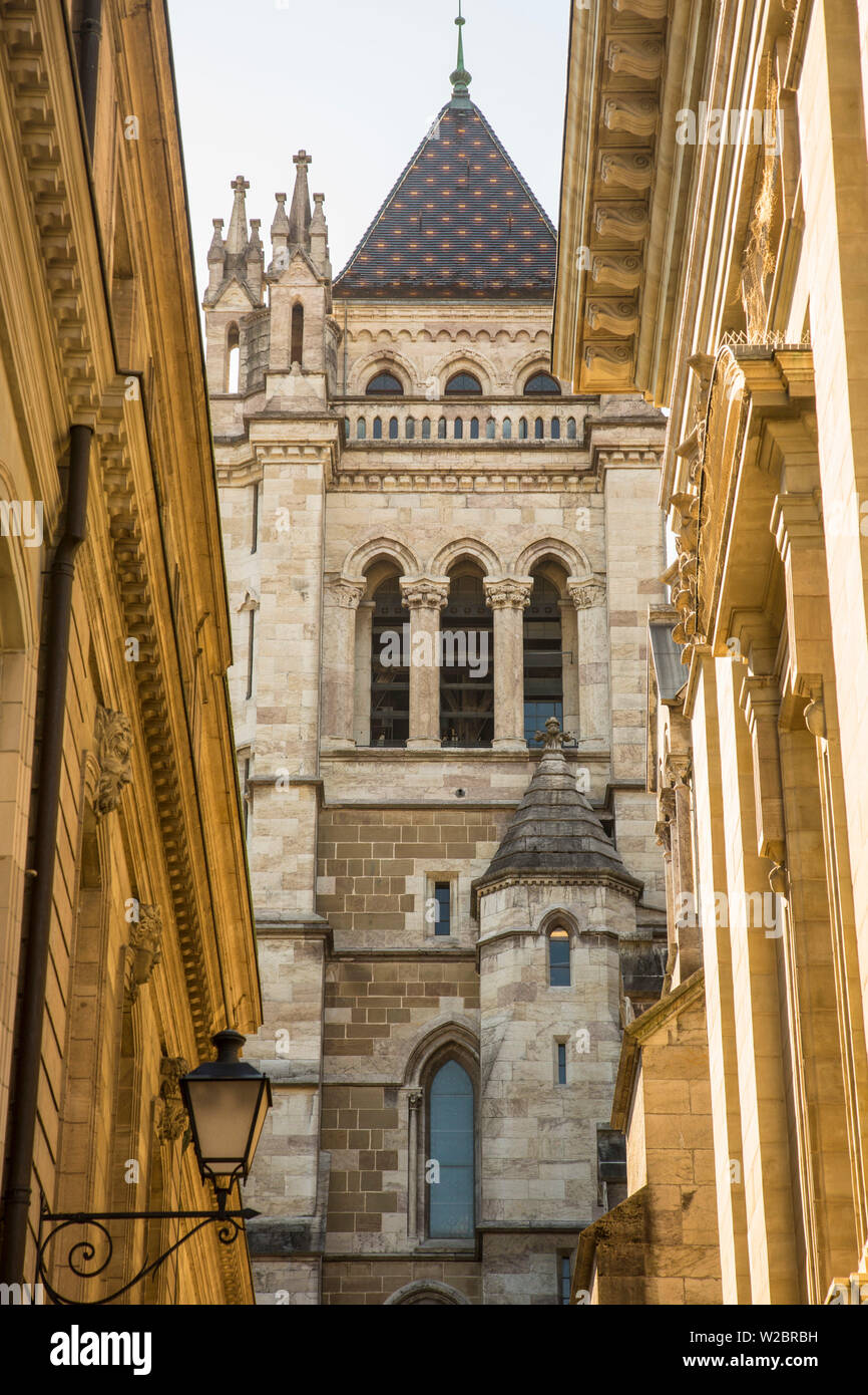 Kathedrale St. Pierre, Genf, Schweiz Stockfoto