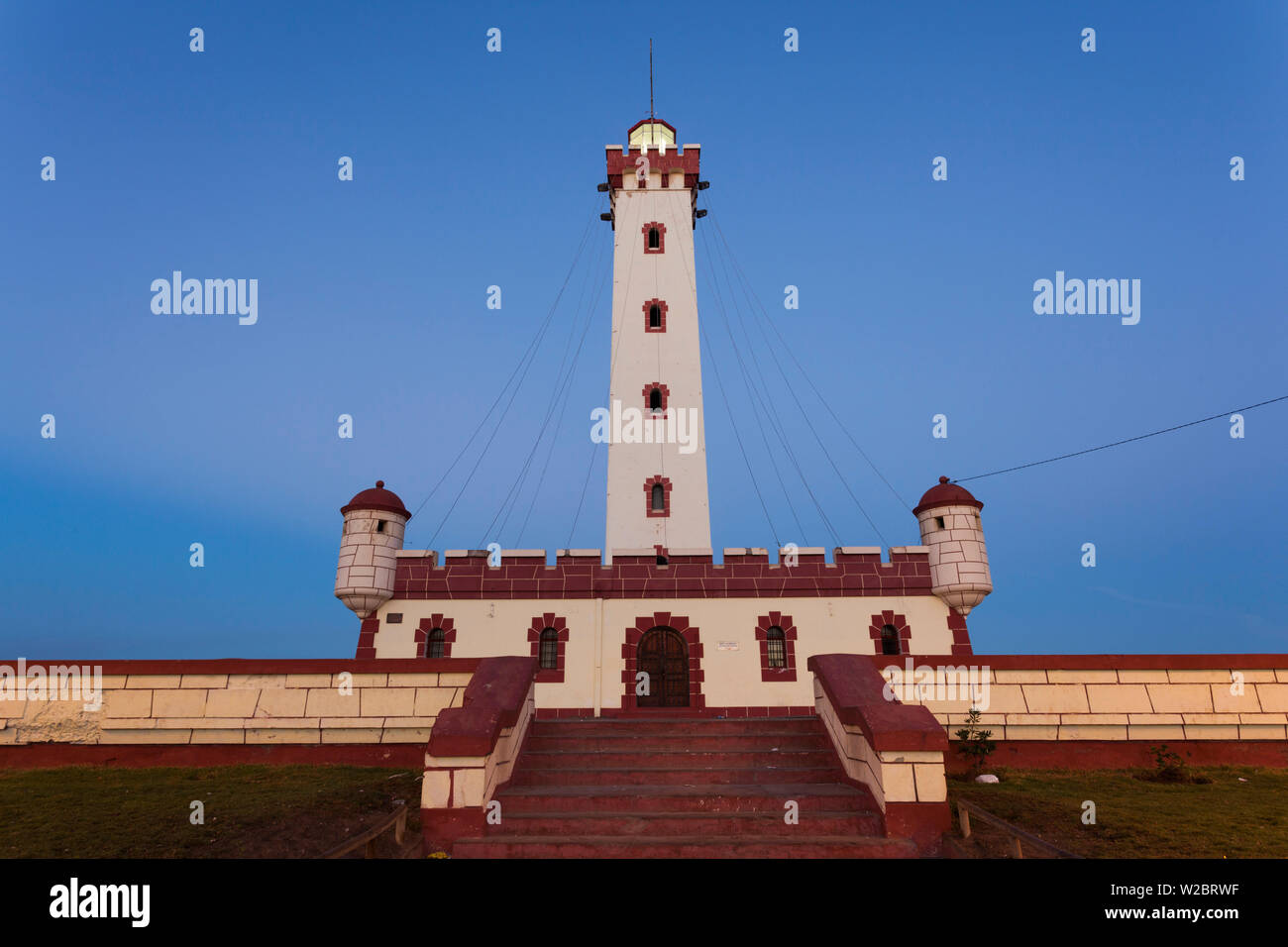 Chile, La Serena, monumentale Faro Leuchtturm Stockfoto