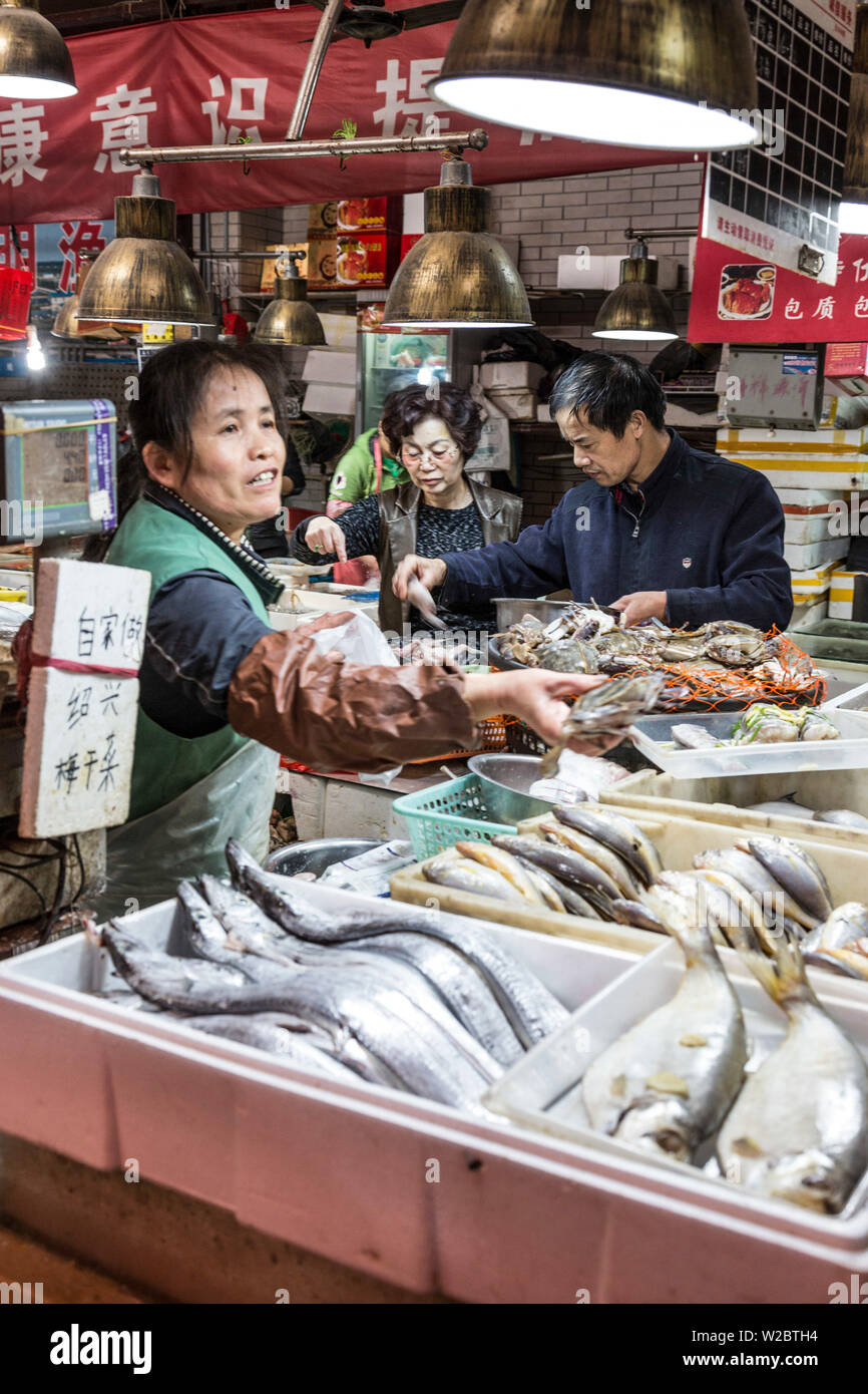 Markt Tianzifang, French Concession, Shanghai, China Stockfoto