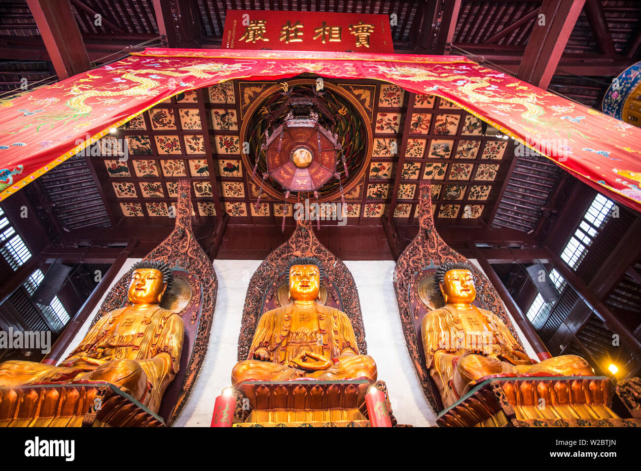 Jade-Buddha-Tempel, Shanghai, China Stockfoto