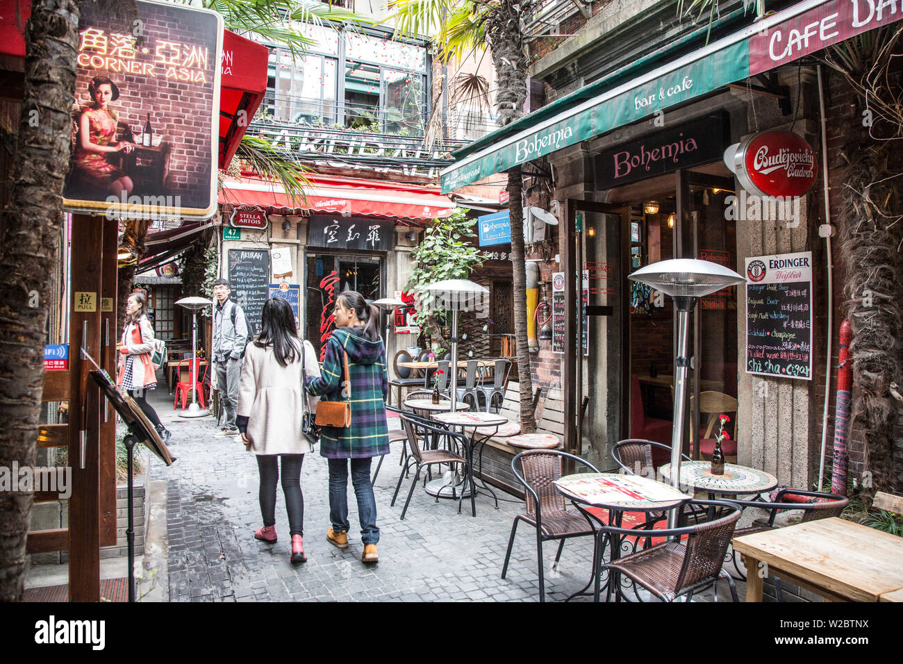 Tianzifang, French Concession, Shanghai, China Stockfoto