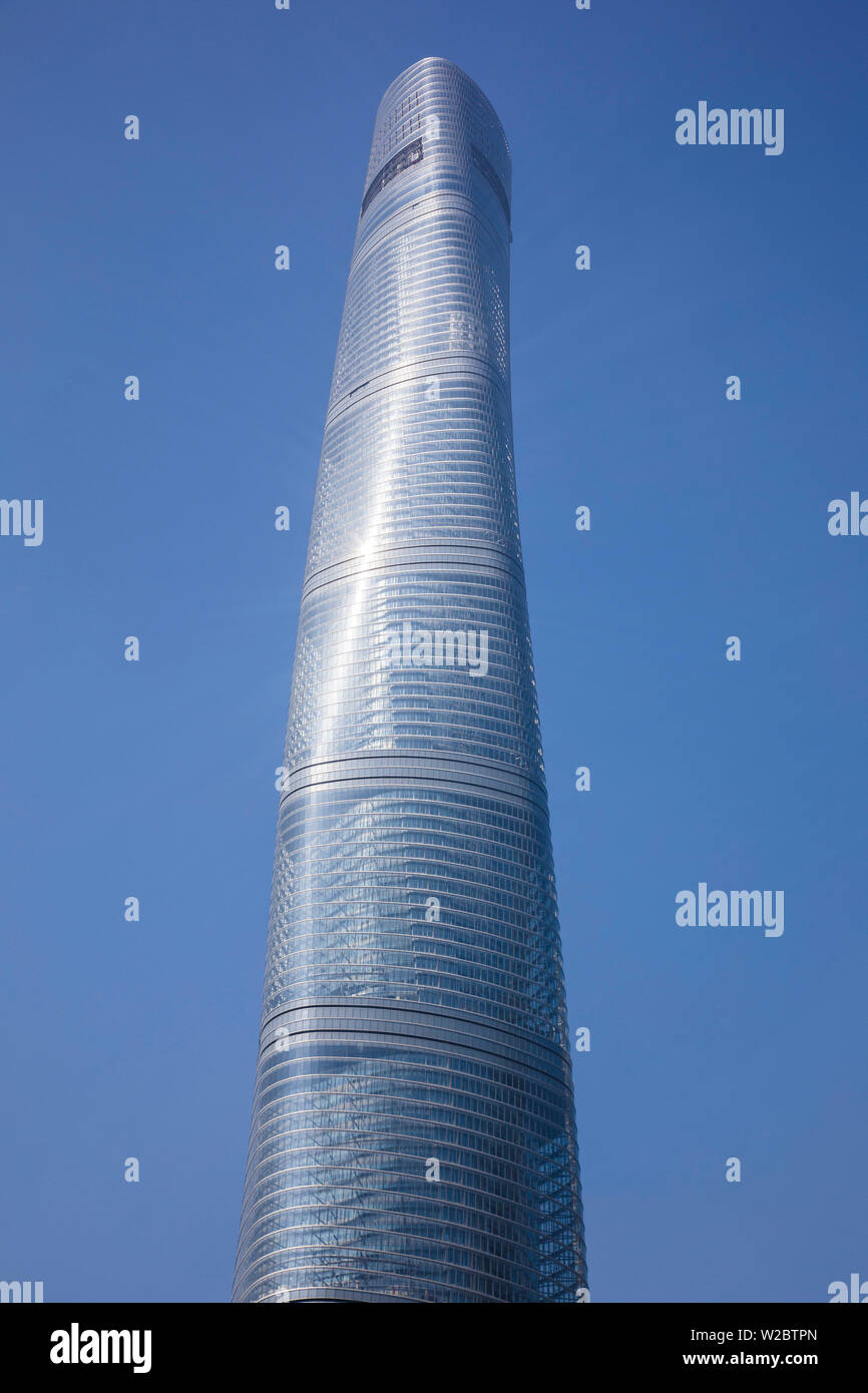 Shanghai Tower, Lujiazui Financial District, Pudong, Shanghai, China Stockfoto