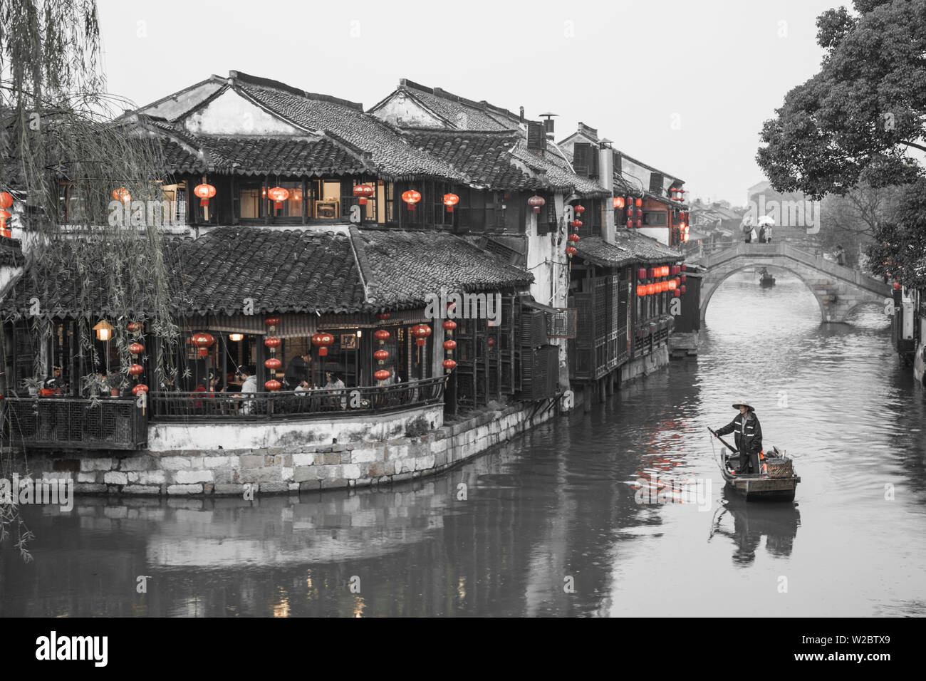 Xitang, Provinz Zhejiang, Nr Shanghai, China Stockfoto