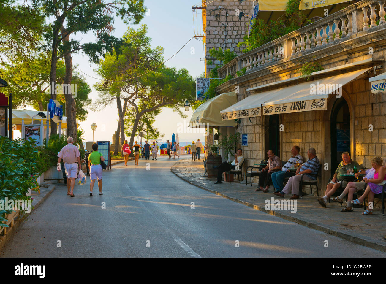 Kroatien, Dalmatien, Dubrovnik Riviera, Cavtat Stockfoto Kroatien, Dalmatien, Dubrovnik Riviera, Cavtat Stockfoto
