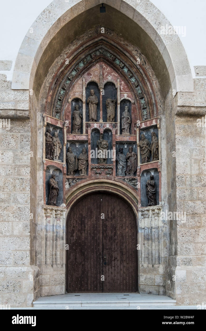St.-Markus Kirche, Altstadt, Zagreb, Kroatien Stockfoto