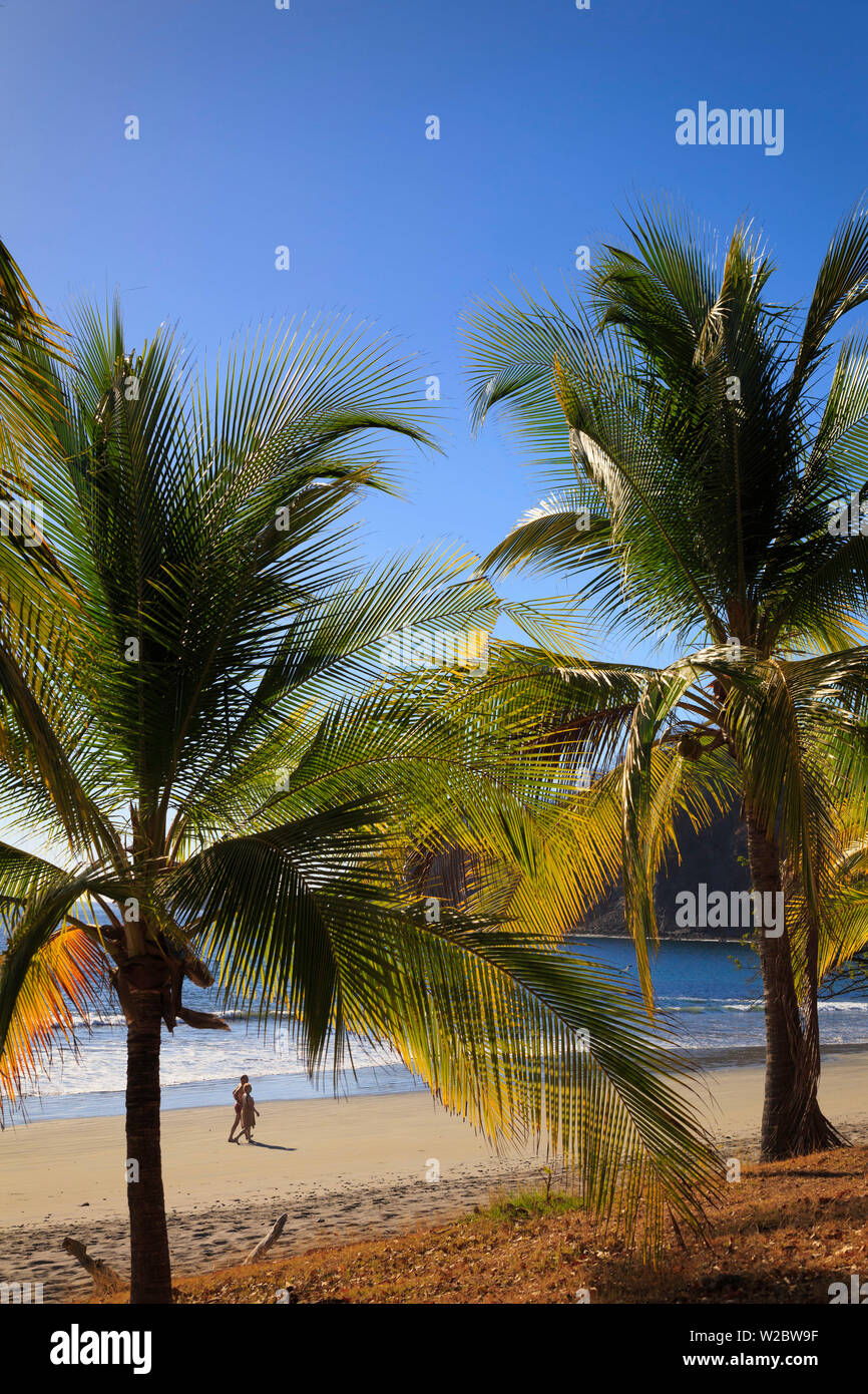 Costa Rica, Guanacaste, Halbinsel Nicoya, Playa Pan de Azucar Stockfoto