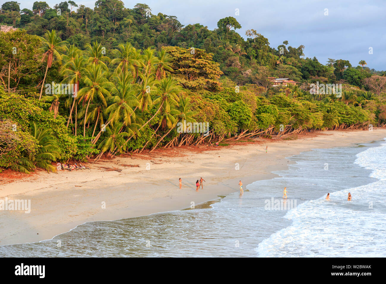 Costa Rica, Manuel Antonio National Park, Playa Espadilla Stockfoto