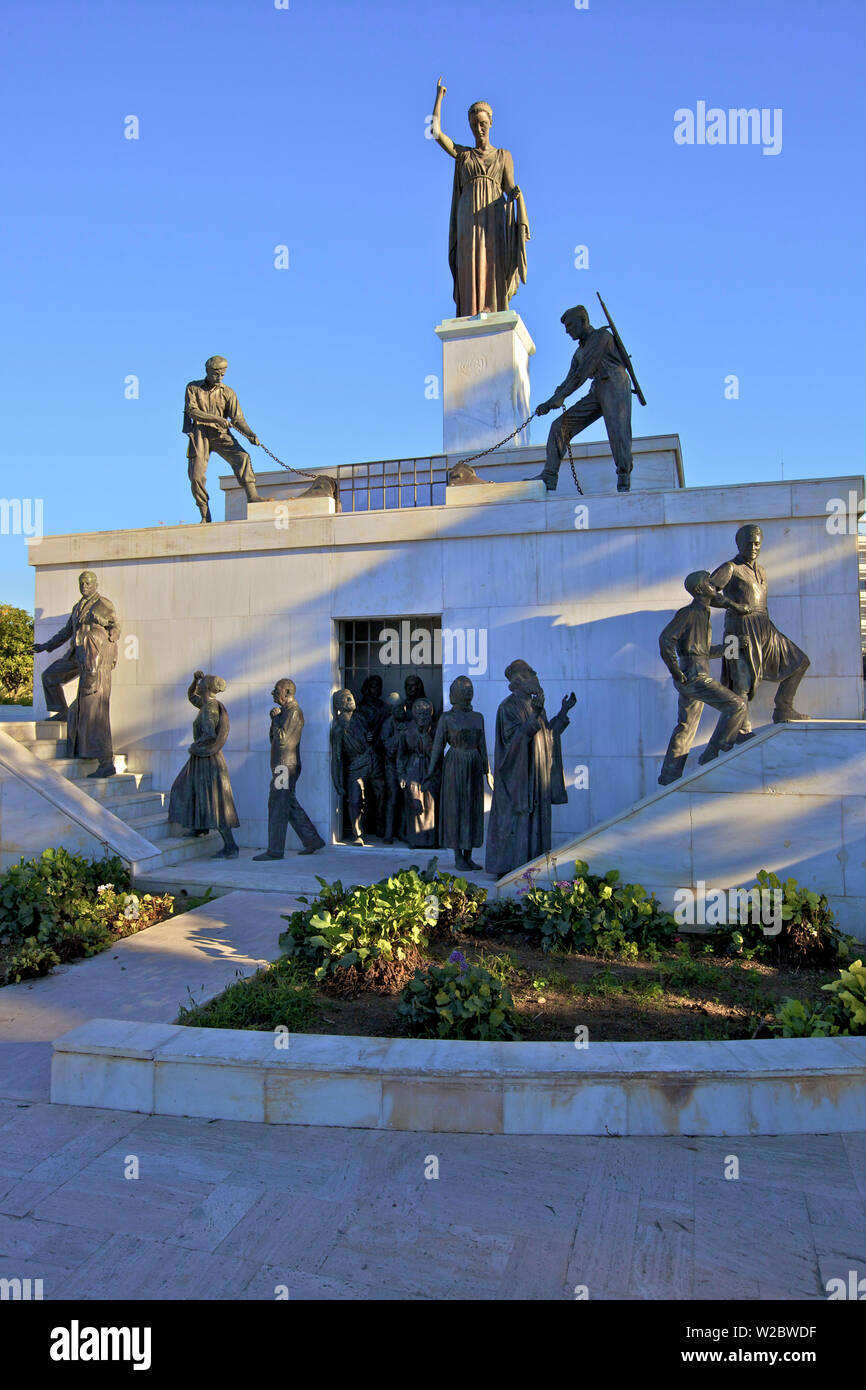 Podocataro Bastion und Liberty Denkmal, in Nikosia, Zypern, Östliches Mittelmeer Stockfoto