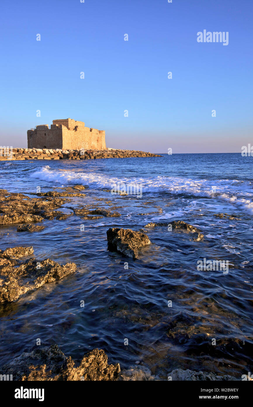 Burg von Paphos, Paphos, Zypern, östlichen Mittelmeer Stockfoto