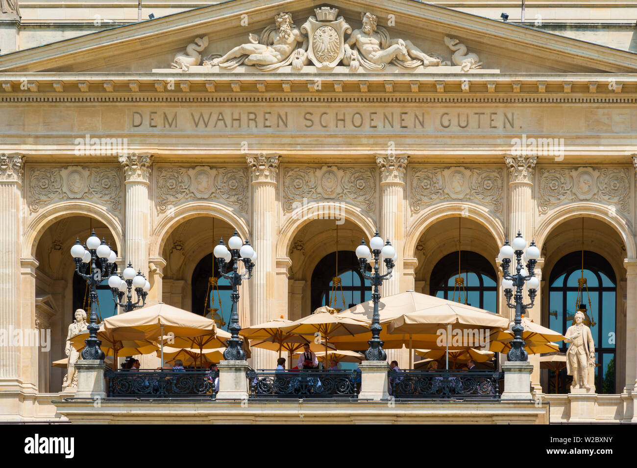 Deutschland, Hessen, Frankfurt am Main, Alte Oper (Old Opera House) Stockfoto