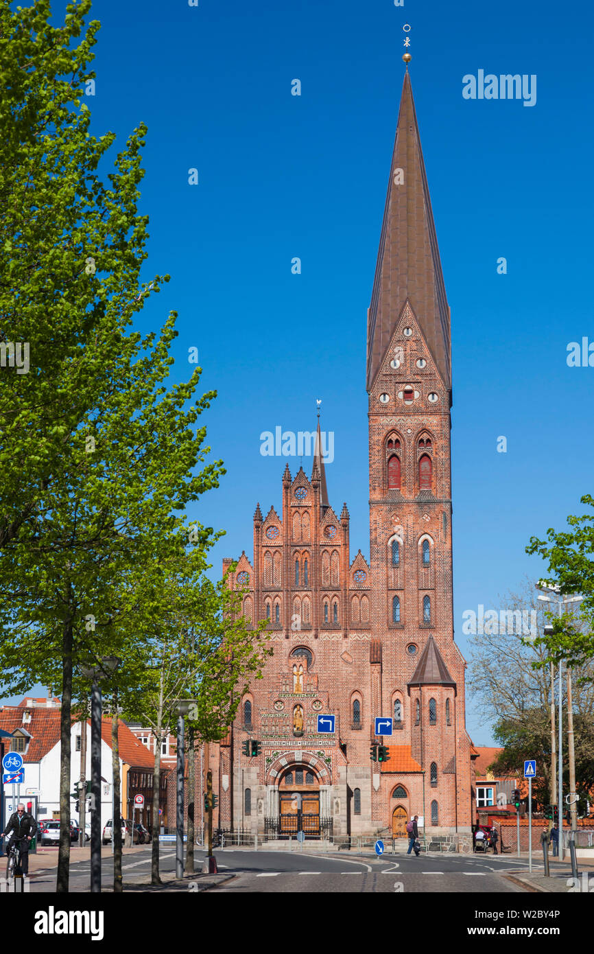 Dänemark, Fünen, Odense, Vor Frue Kirke-Kirche Stockfoto