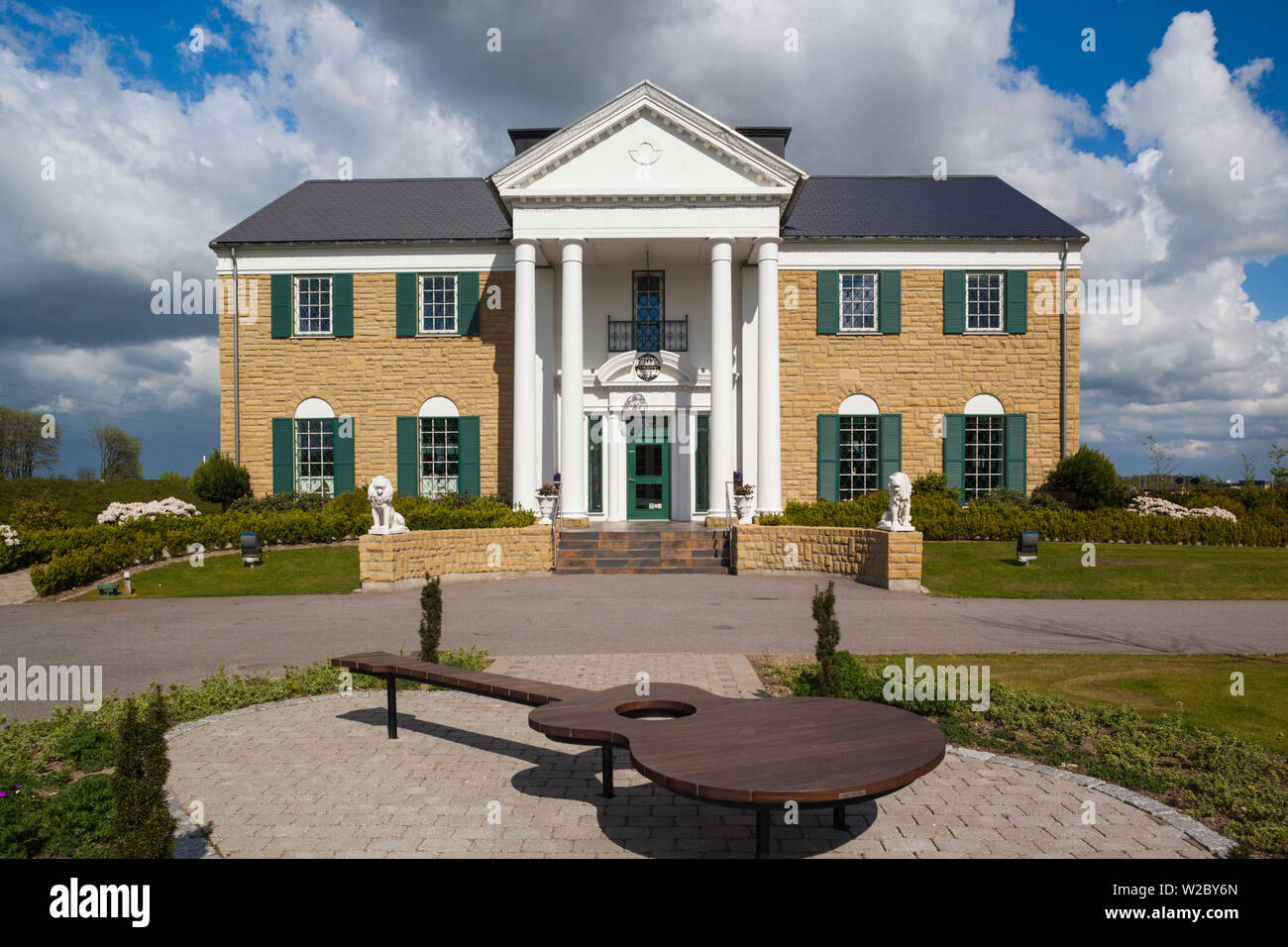 Dänemark, Jütland, Randers, Graceland Randers, Replik von Graceland, die Heimat des Sängers Elvis Presley Stockfoto