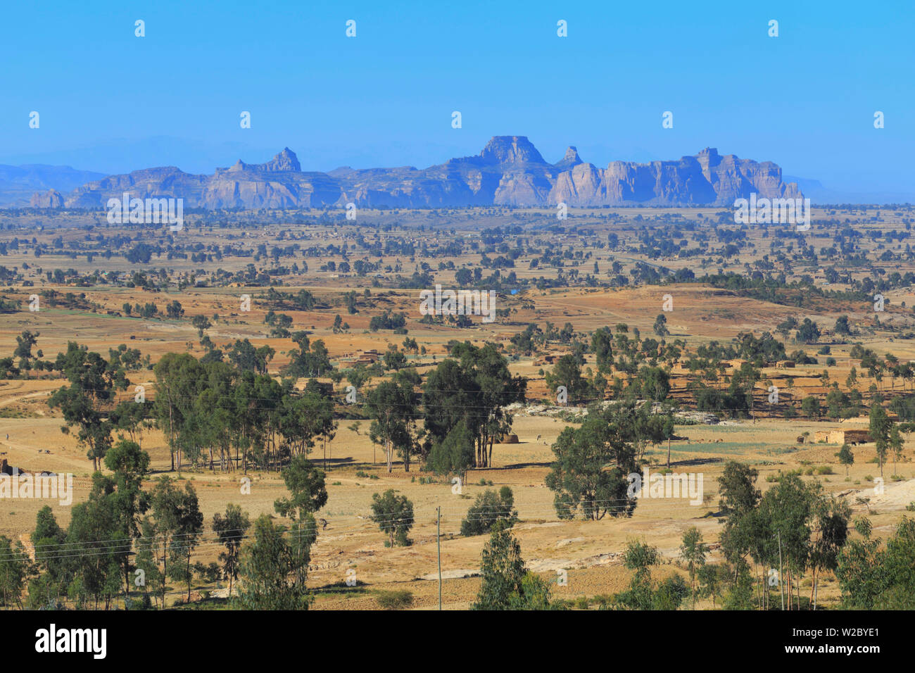 Gheralta Berge, Adigrat, Tigray Region, Äthiopien Stockfoto