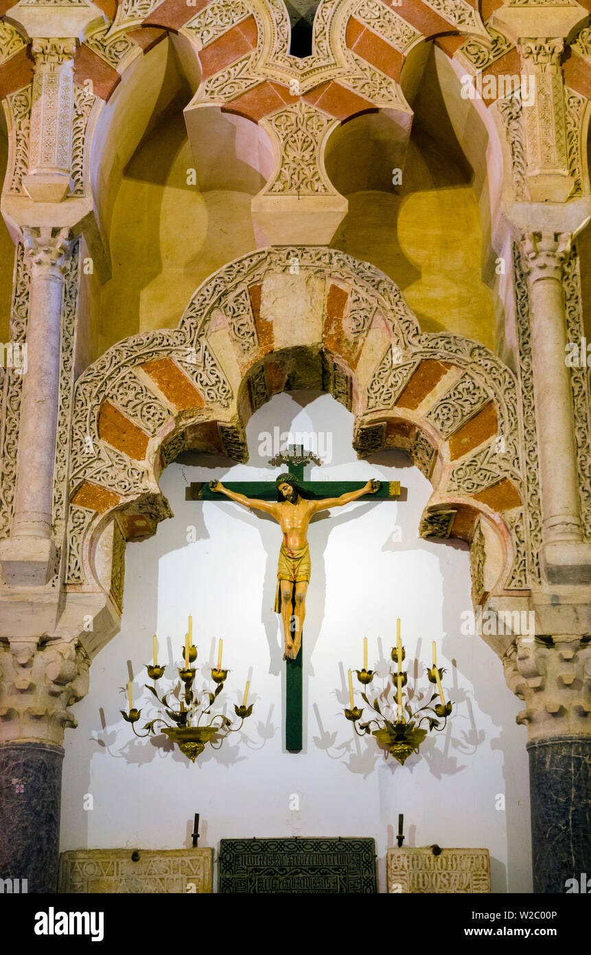 Spanien, Andalusien, Provinz Córdoba, Córdoba, Mezquita (Mosqueâ € "Kathedrale von Cordoba, UNESCO Weltkulturerbe) Stockfoto