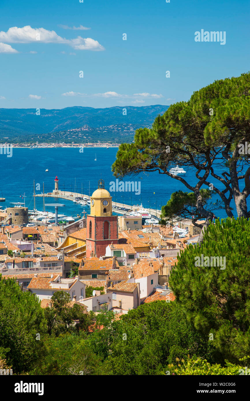 St. Tropez, Var, Provence-Alpes-Cote d'Azur, Französische Riviera, Frankreich Stockfoto