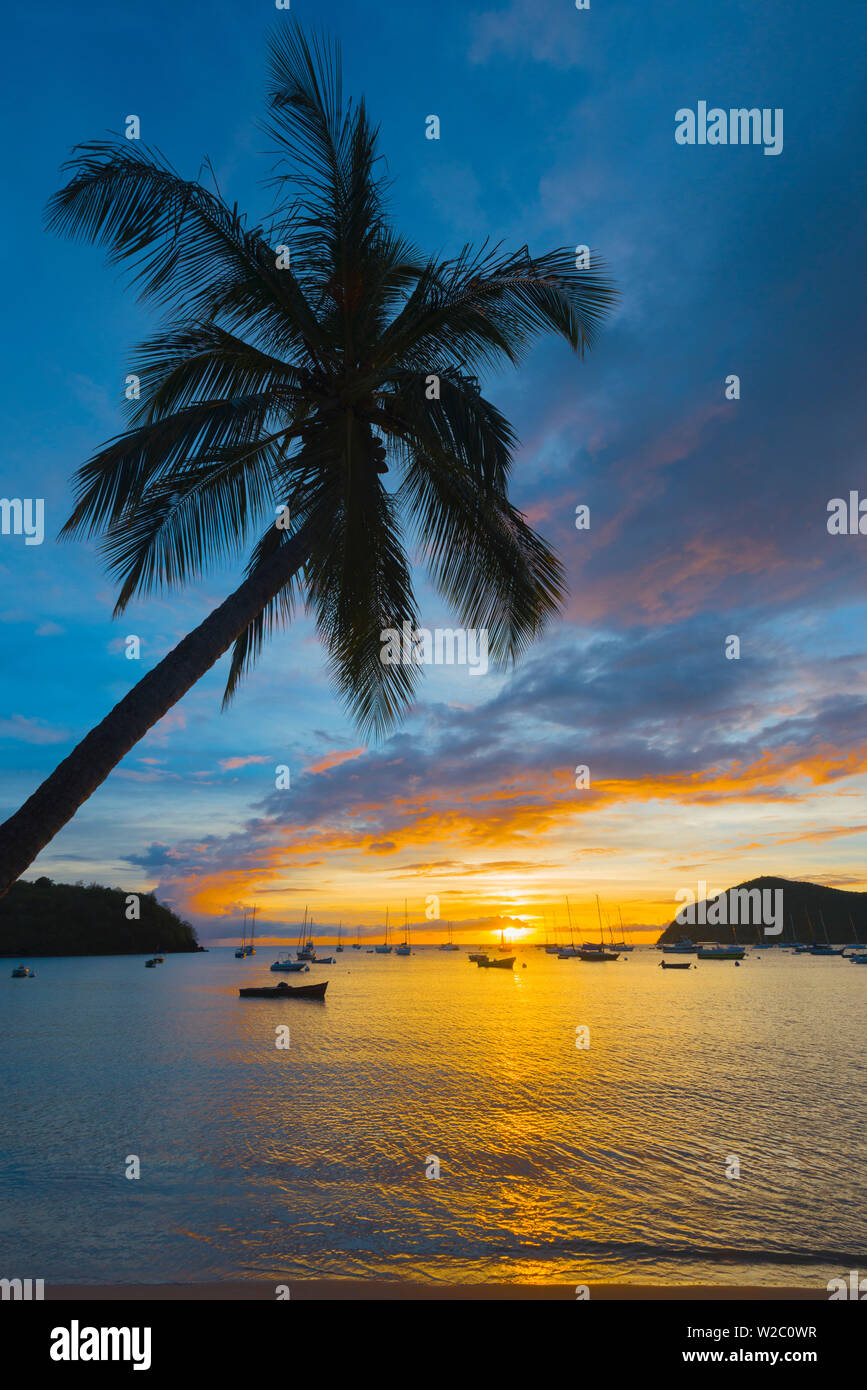 Karibik, Martinique, Les Anse d'Arlet, Grand Anse Beach Stockfoto