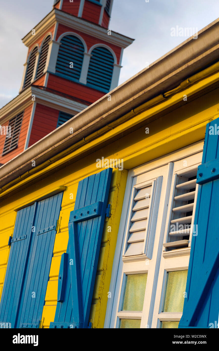 Karibik, Martinique, Les Anse d'Arlet Dorf Stockfoto