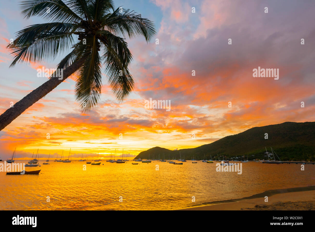 Karibik, Martinique, Les Anse d'Arlet, Grand Anse Beach Stockfoto