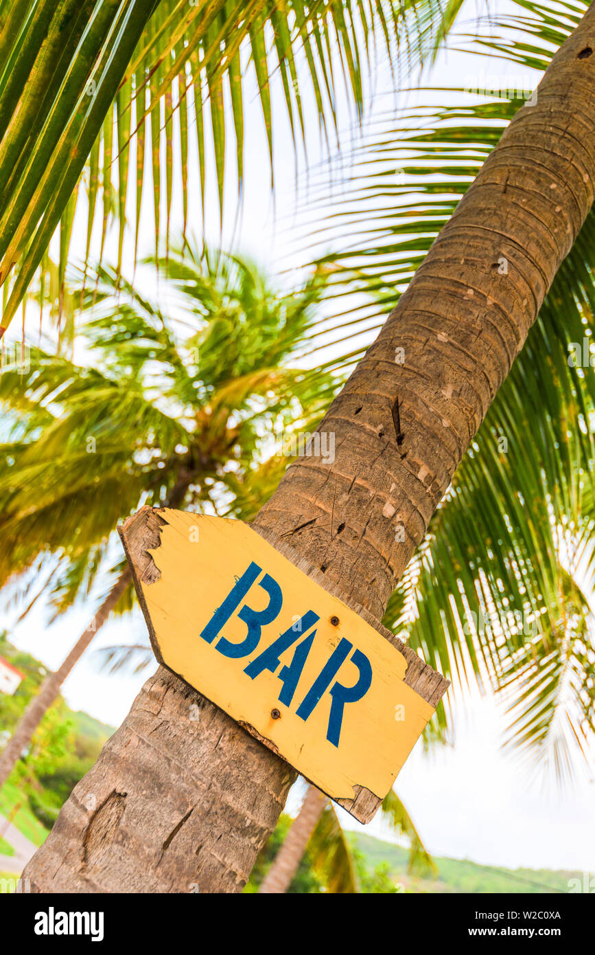 Karibik, Martinique, Les Anse d'Arlet, Petite Anse Stockfoto