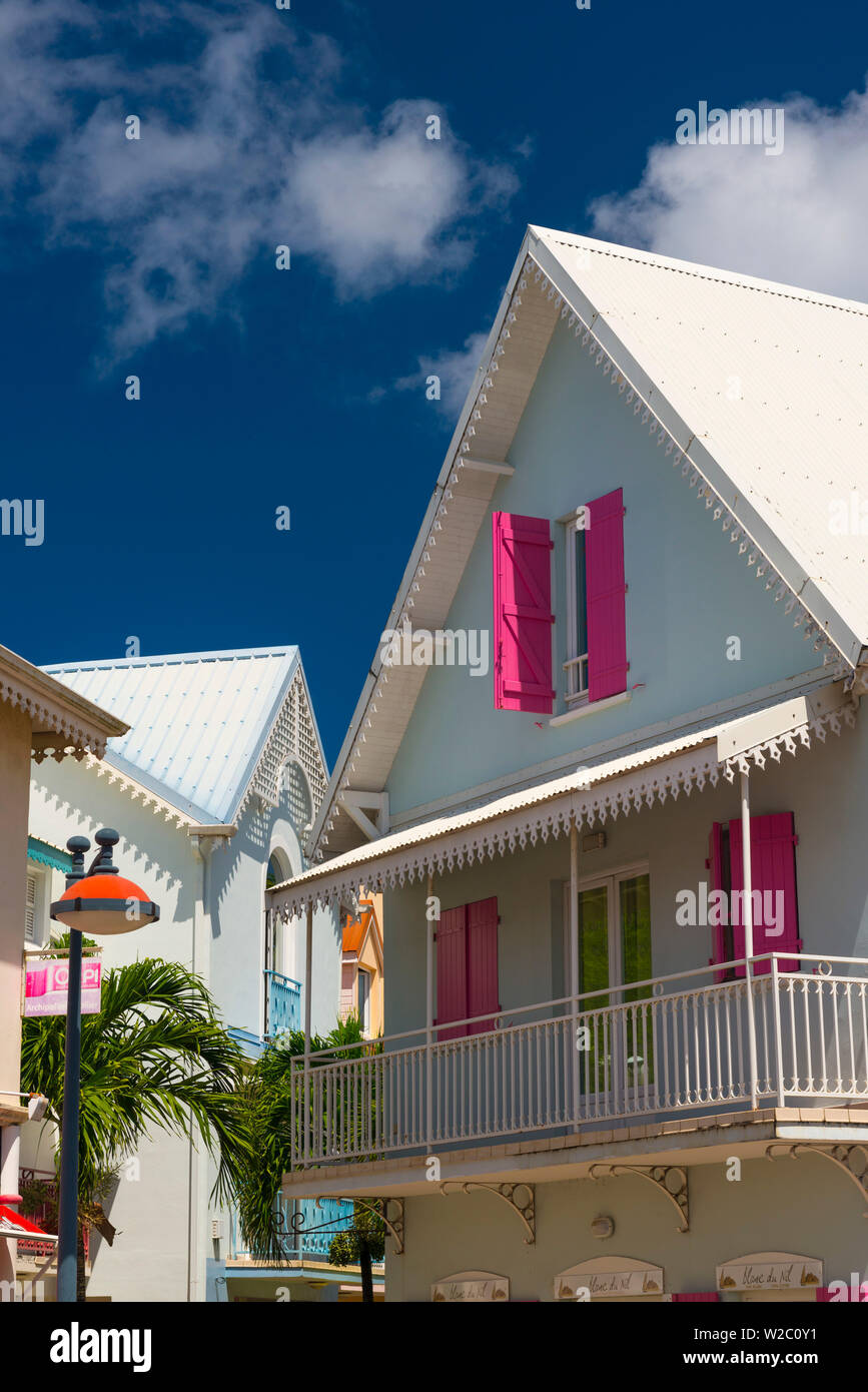 Karibik, Martinique, Pointe du Bout, Village Creole Stockfoto