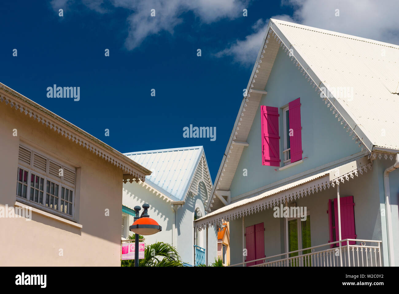Karibik, Martinique, Pointe du Bout, Village Creole Stockfoto