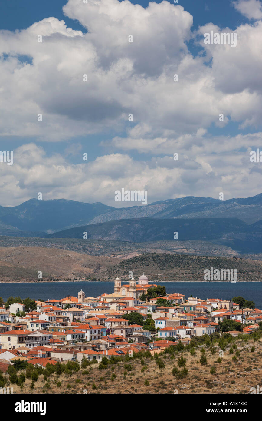 Griechenland, Mittelgriechenland Region, Galaxidi Stockfoto Griechenland, Mittelgriechenland Region, Galaxidi Stockfoto