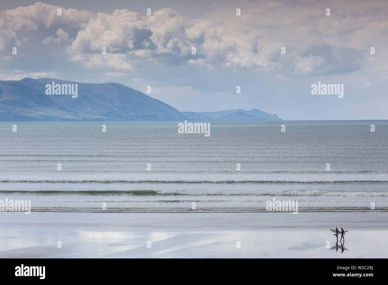 Beach-Inch Strand, Halbinsel Dingle, County Kerry, Irland Stockfoto