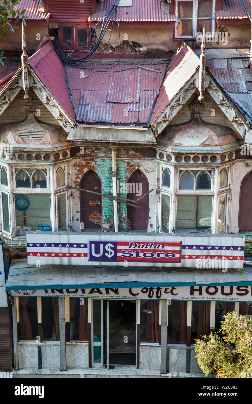 Indien, Himachal Pradesh, Shimla, Indien Coffee House an der Mall Stockfoto