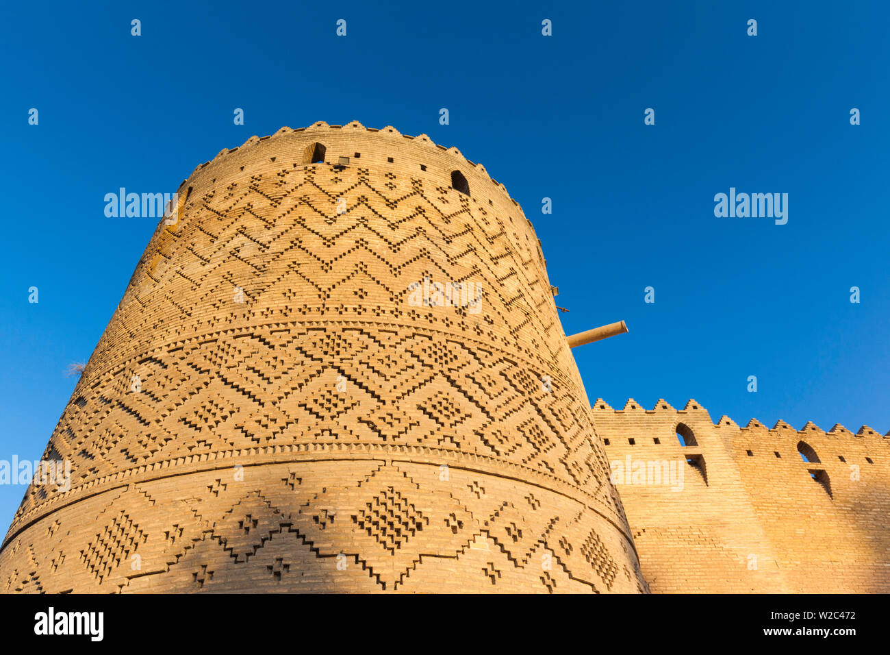 Iran, Zentraliran, Shiraz, Arg-e Karim Khan Zitadelle Festung Stockfoto