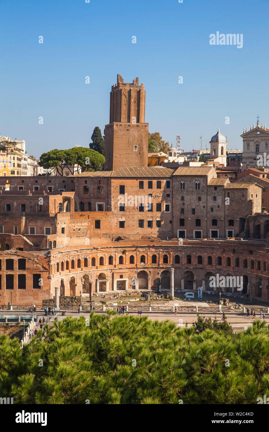 Italien, Latium, Rom, Mercati di Traiano - der Trajan Markt Stockfoto