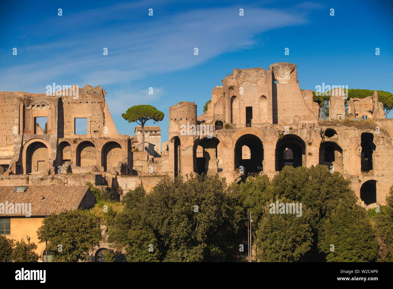Italien, Latium, Rom, Ansicht von Palatino Stockfoto